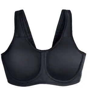 855170 Black Sports Underwire Bra