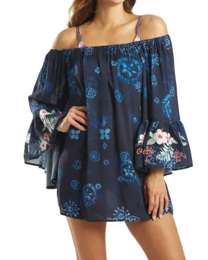 Annia Off The Shoulder Cover Up in Multi | Multi