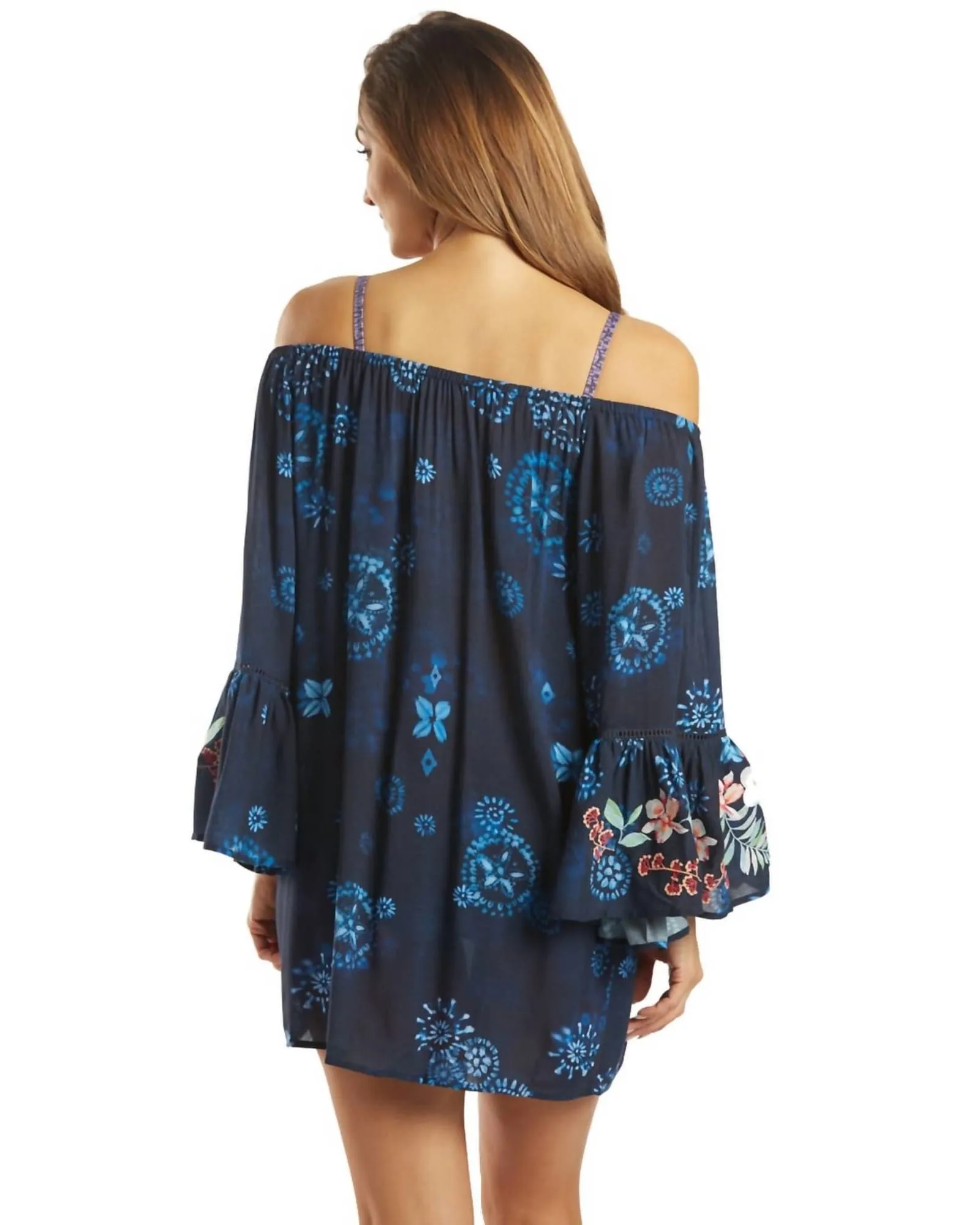 Annia Off The Shoulder Cover Up in Multi | Multi