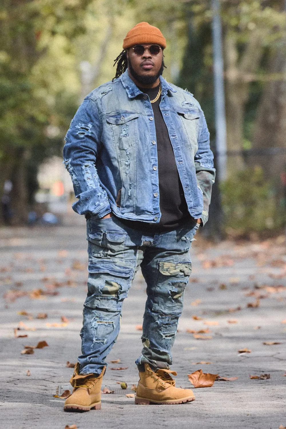 Big Men's Denim Trucker Jacket Variety 2 Pack