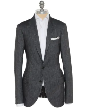 Black Linen Blend Sportcoat