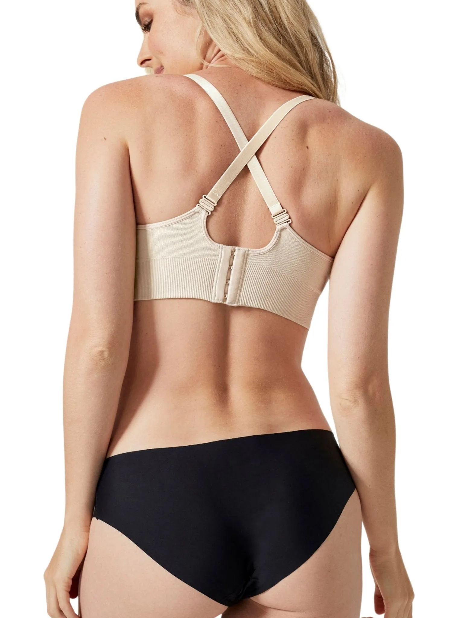 BLANQI Body Cooling Maternity & Nursing Bra - Bone