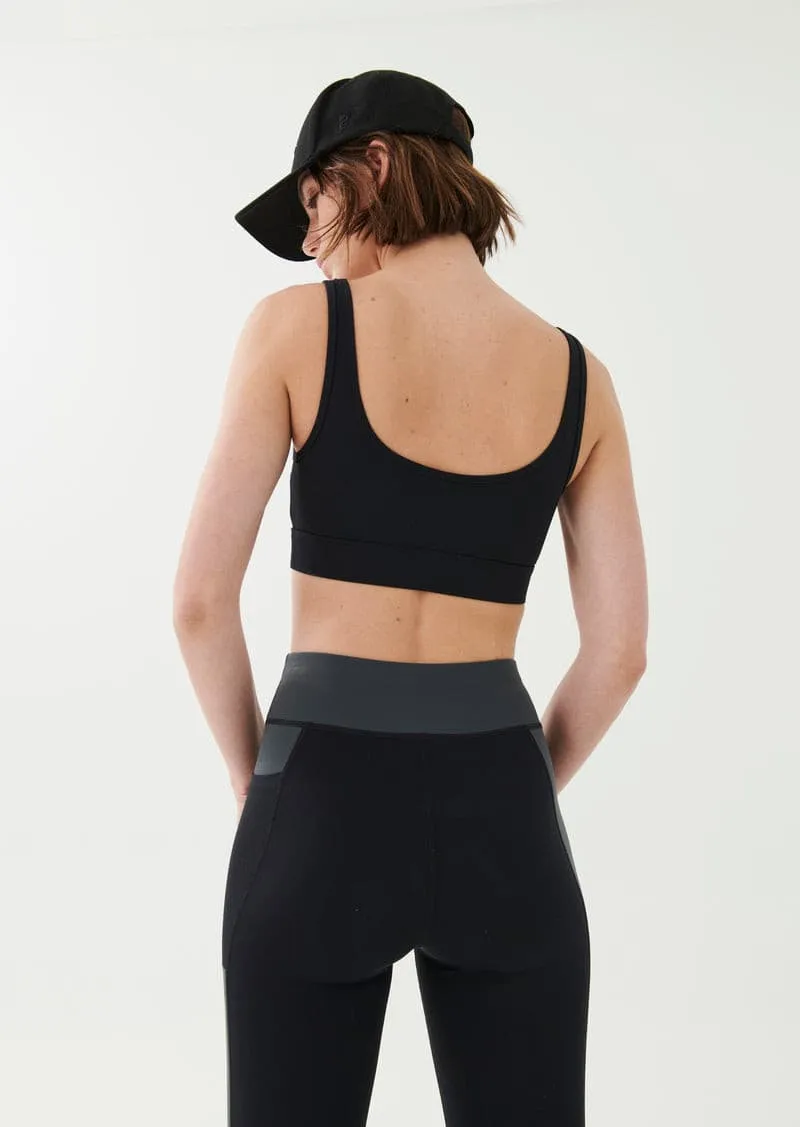 BLAST SPORTS BRA IN DARK GREY