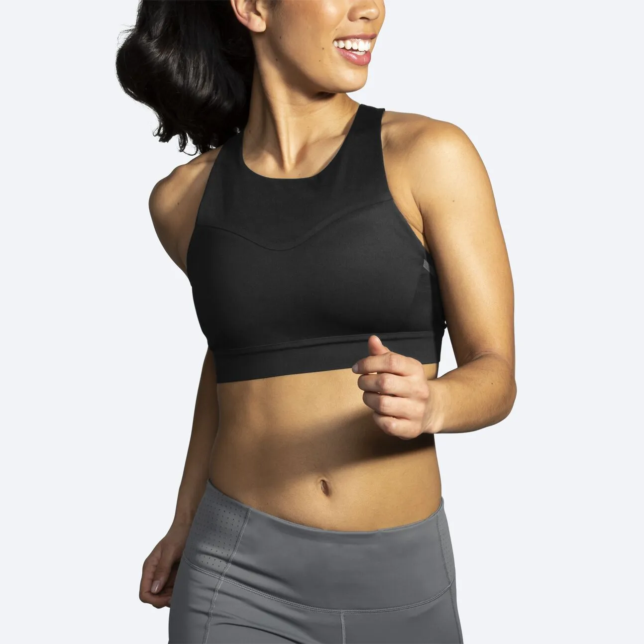 Brooks Drive 3 Pocket Run Bra- Black (350080001)