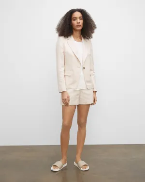 Classic Linen Blend Blazer