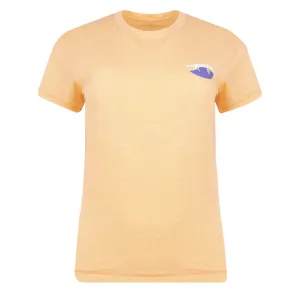 Columbia Womens Sun Trek Graphic Tee II Peach Heather / Night Sky