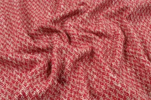 Cotton Blend Tweed Slubbed with Lurex