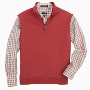 Crimson Men's Performance Quarter-Zip Vest (Paulo)
