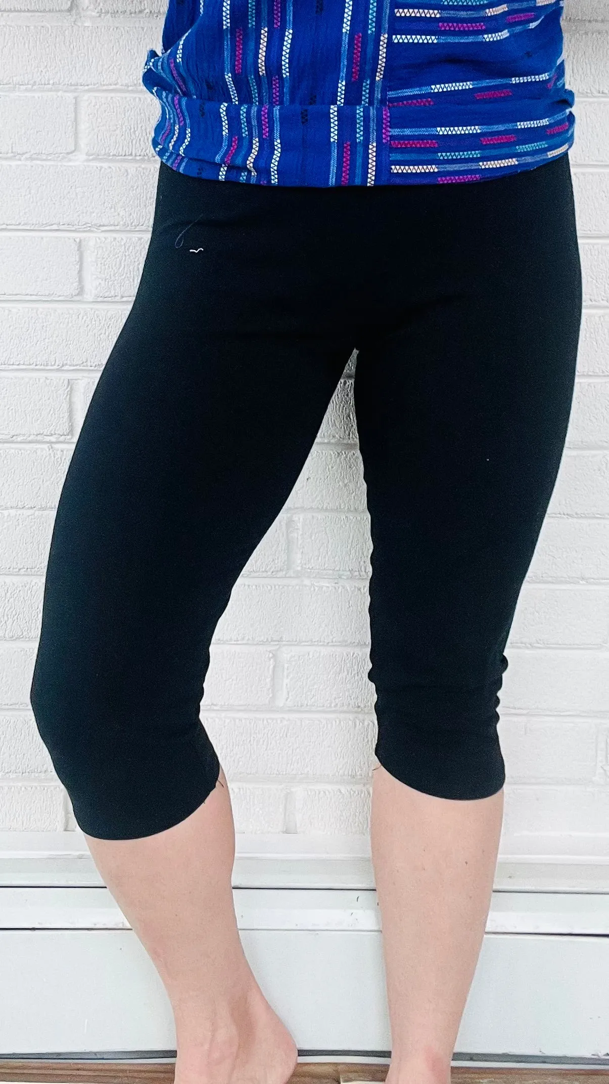 Cut Loose Cotton/Spandex Knee Legging