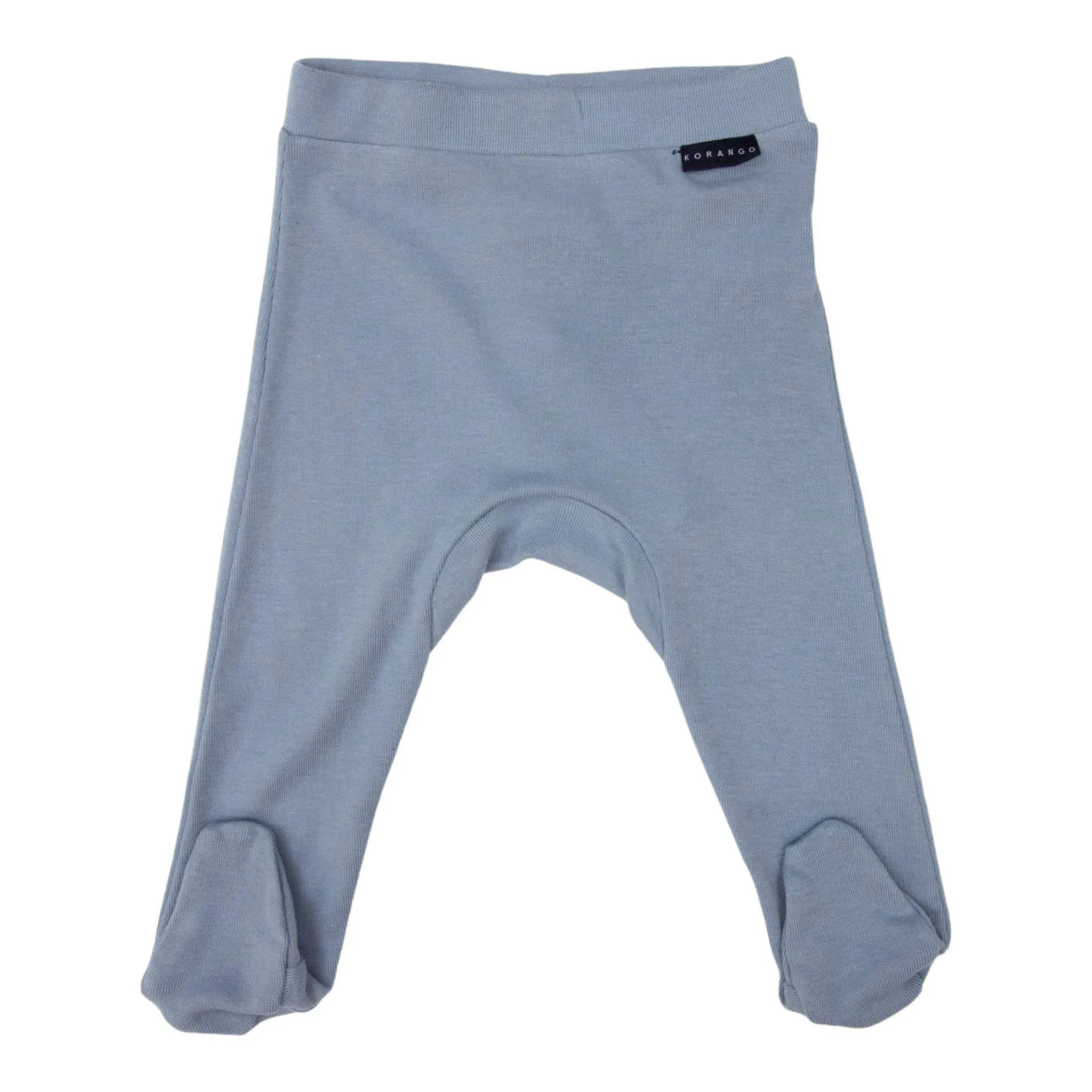 Drop Crotch Cotton Modal Legging Blue