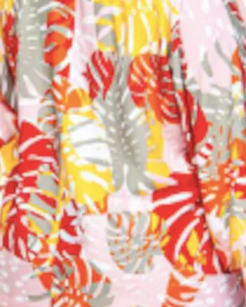 Elbow Sleeve Shirt In Marrocos Print | Morocco