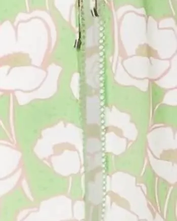 Elisia Floral Maxi Cover Up In Green | Green
