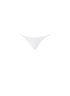 Exclusive St Tropez White High Leg Bikini Bottom
