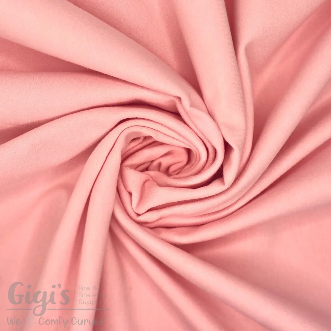 Fabric, Cotton Spandex, Cotton Double Knit Spandex Fabric 1/2 Yard