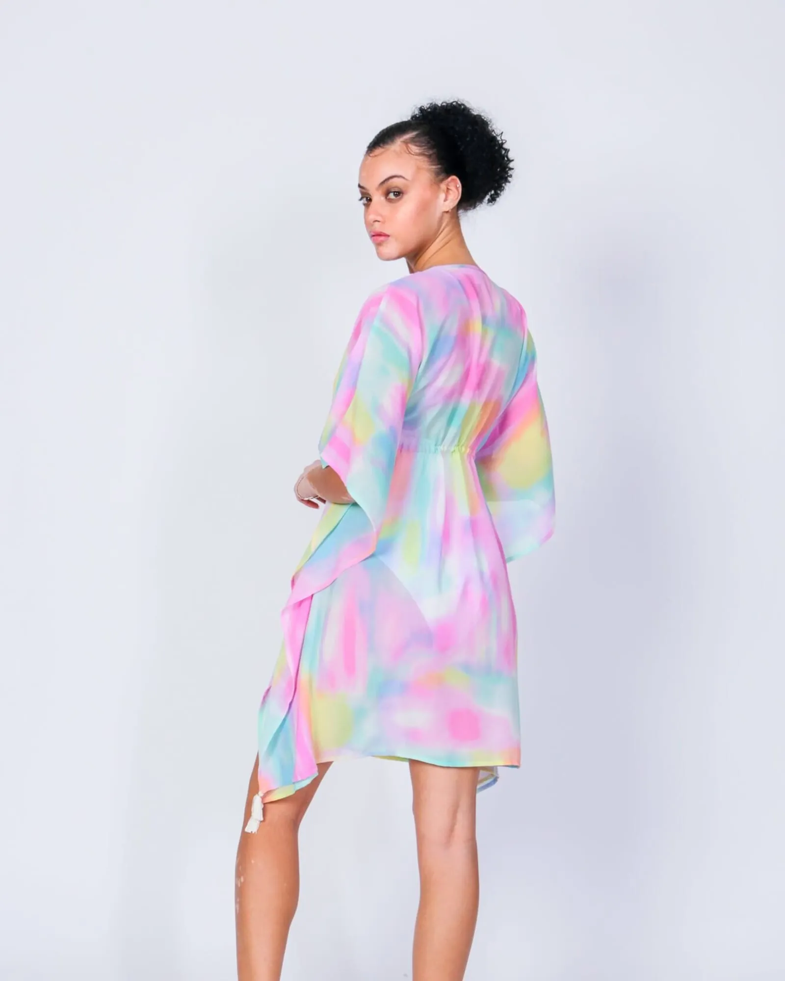 Flowy Sweets Cover Up | Watercolor Tie Dye