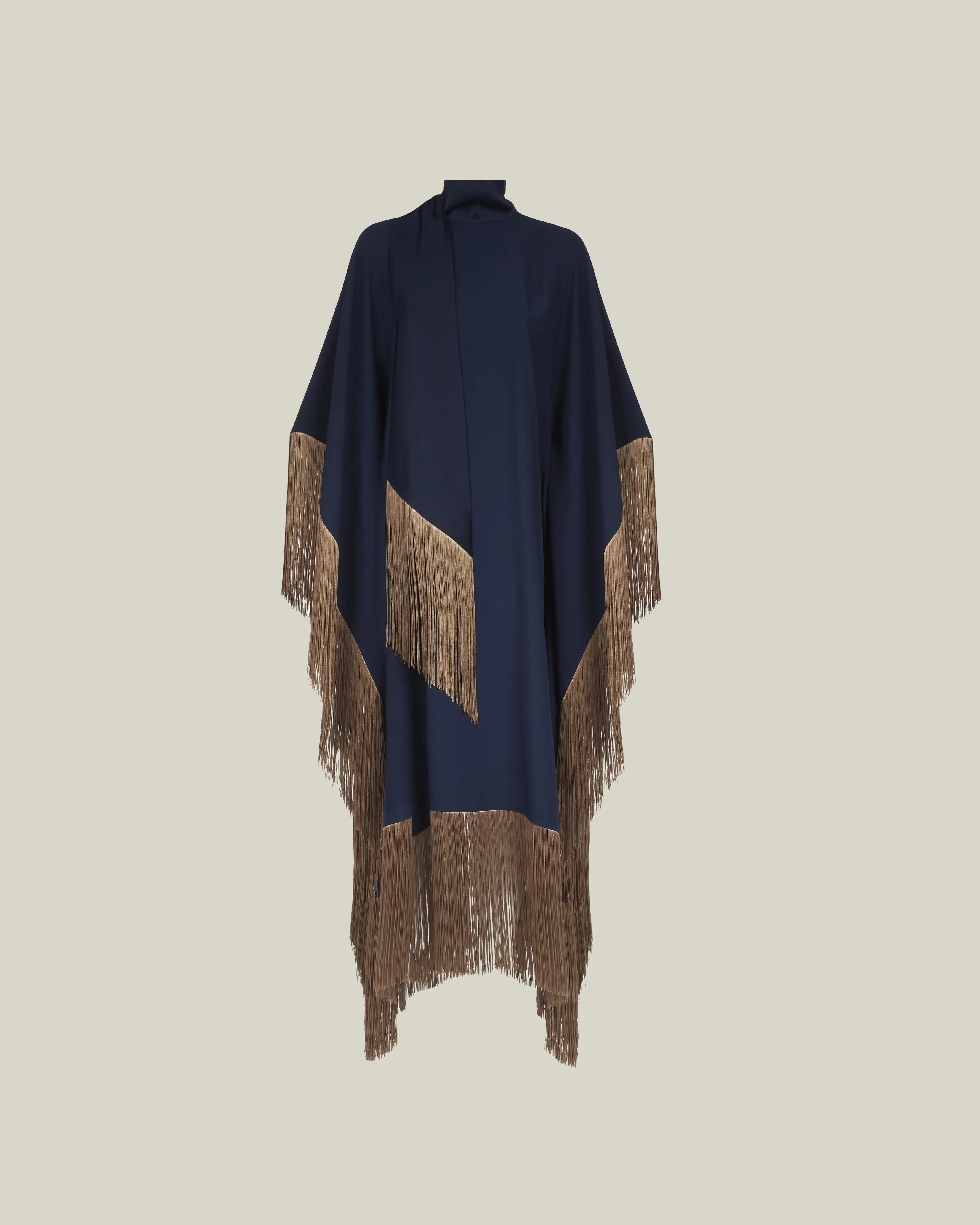 Gilded Mrs Ross Kaftan in Blue Navy