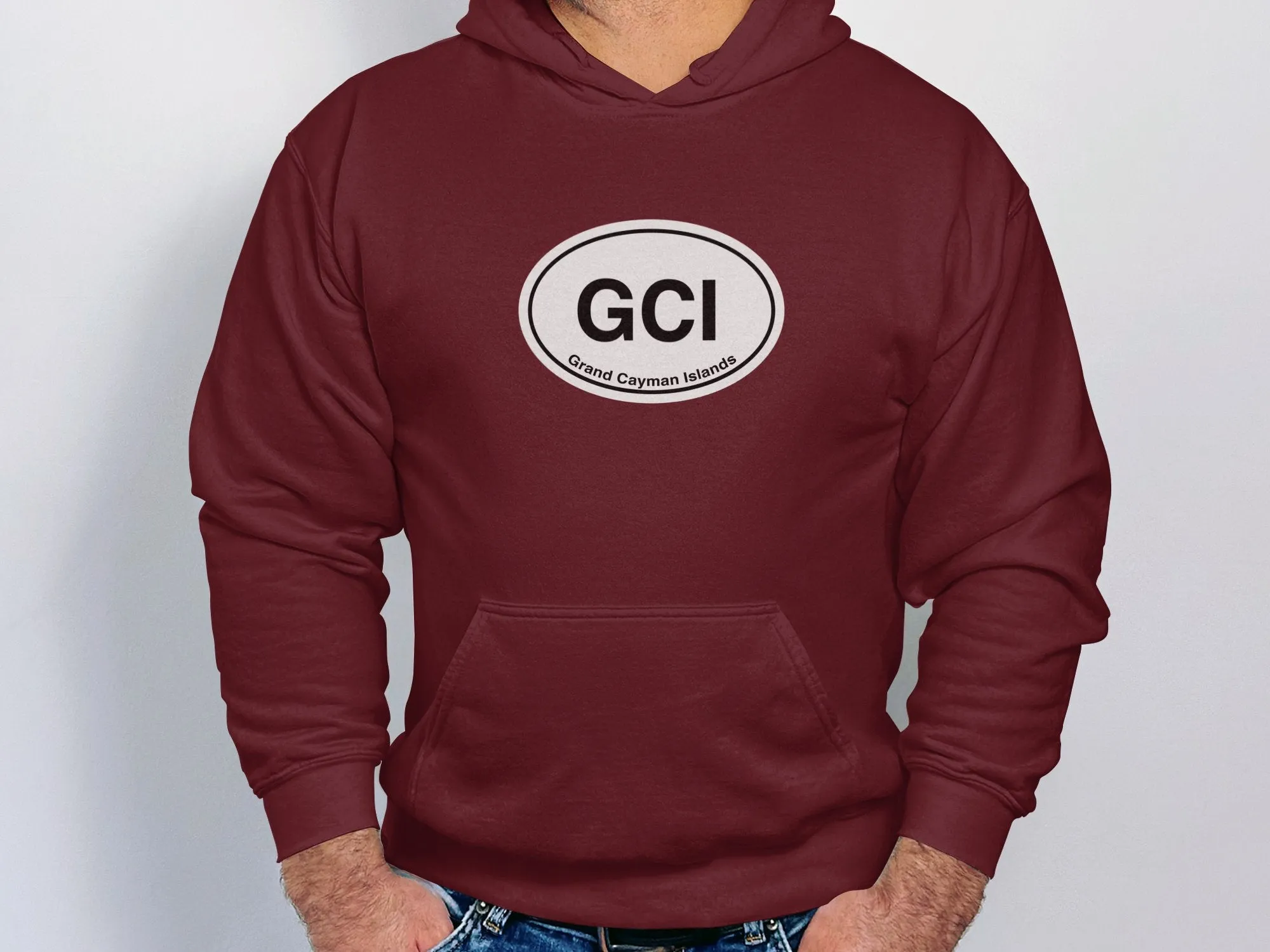 Grand Cayman Mens Hoodie - Coastal Comfort for Island Explorers