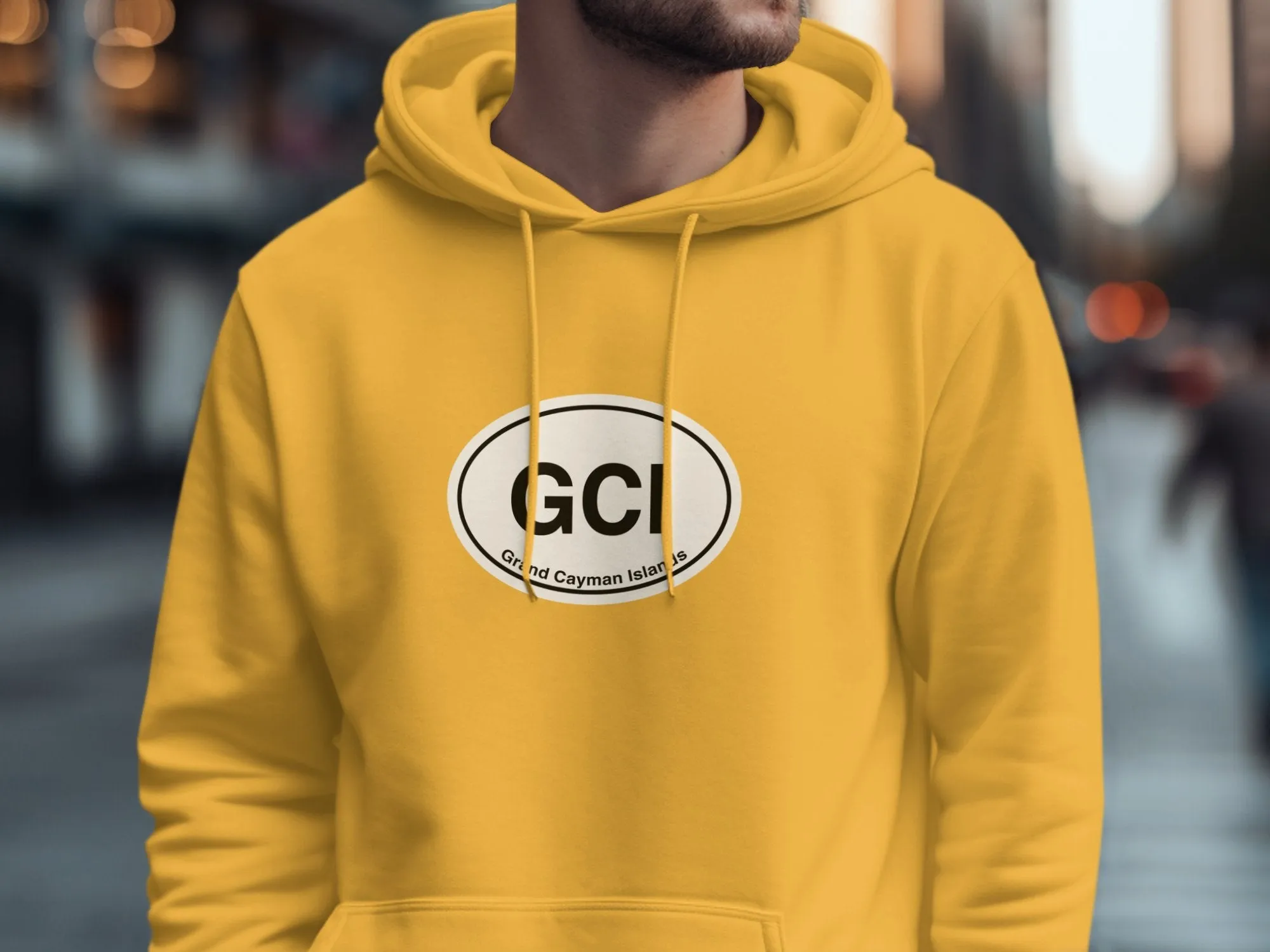 Grand Cayman Mens Hoodie - Coastal Comfort for Island Explorers