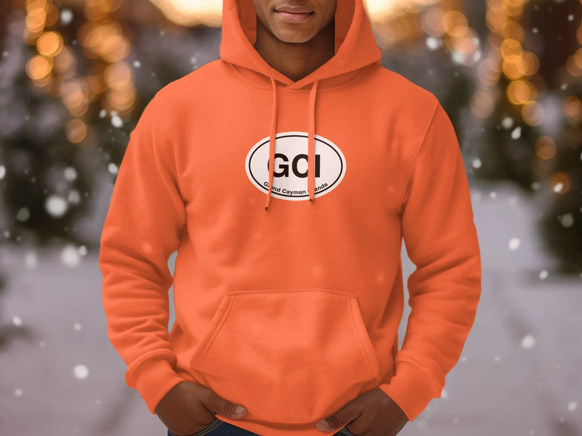 Grand Cayman Mens Hoodie - Coastal Comfort for Island Explorers