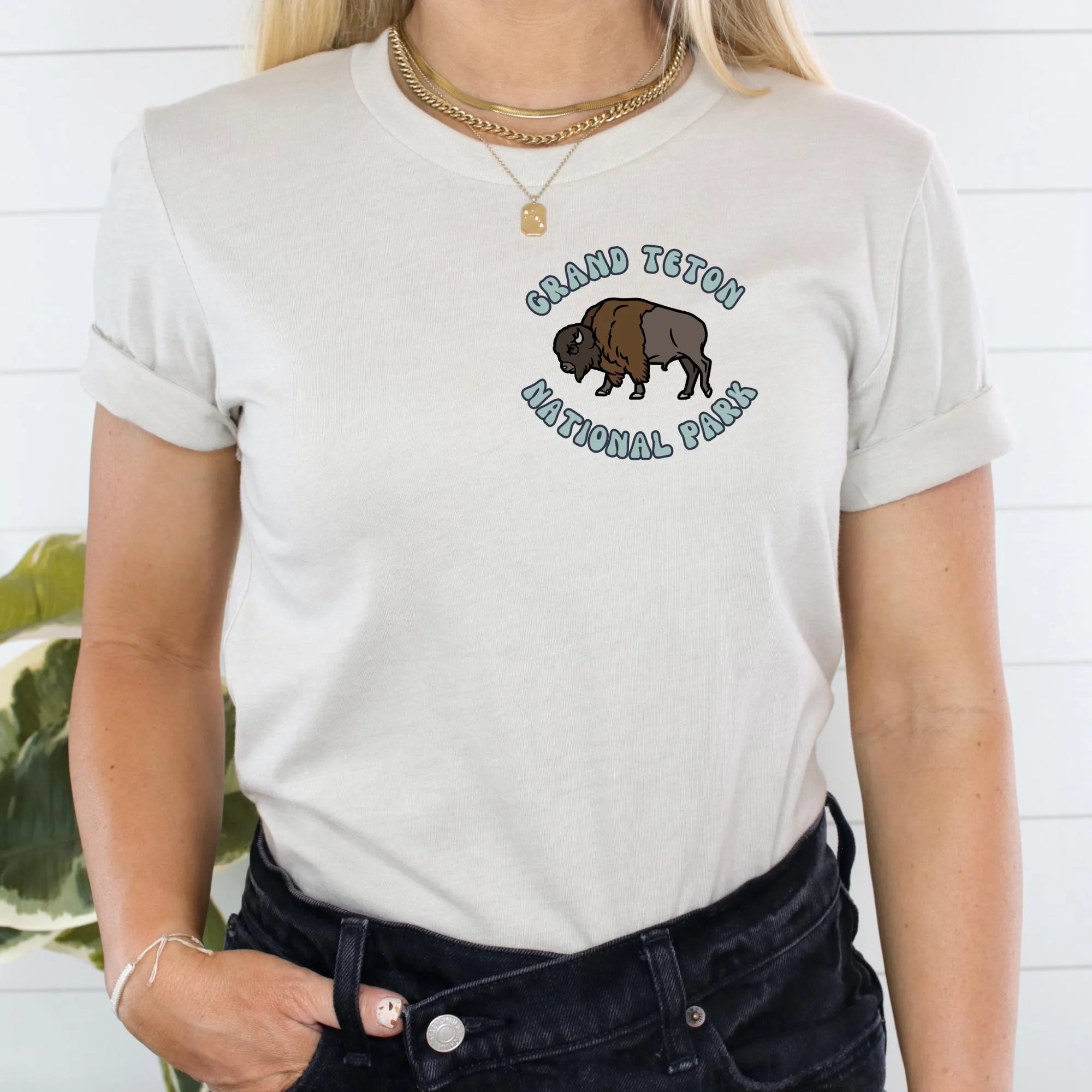 Grand Teton National Park Shirt US National Park | Hiking Shirt | Road Trip |