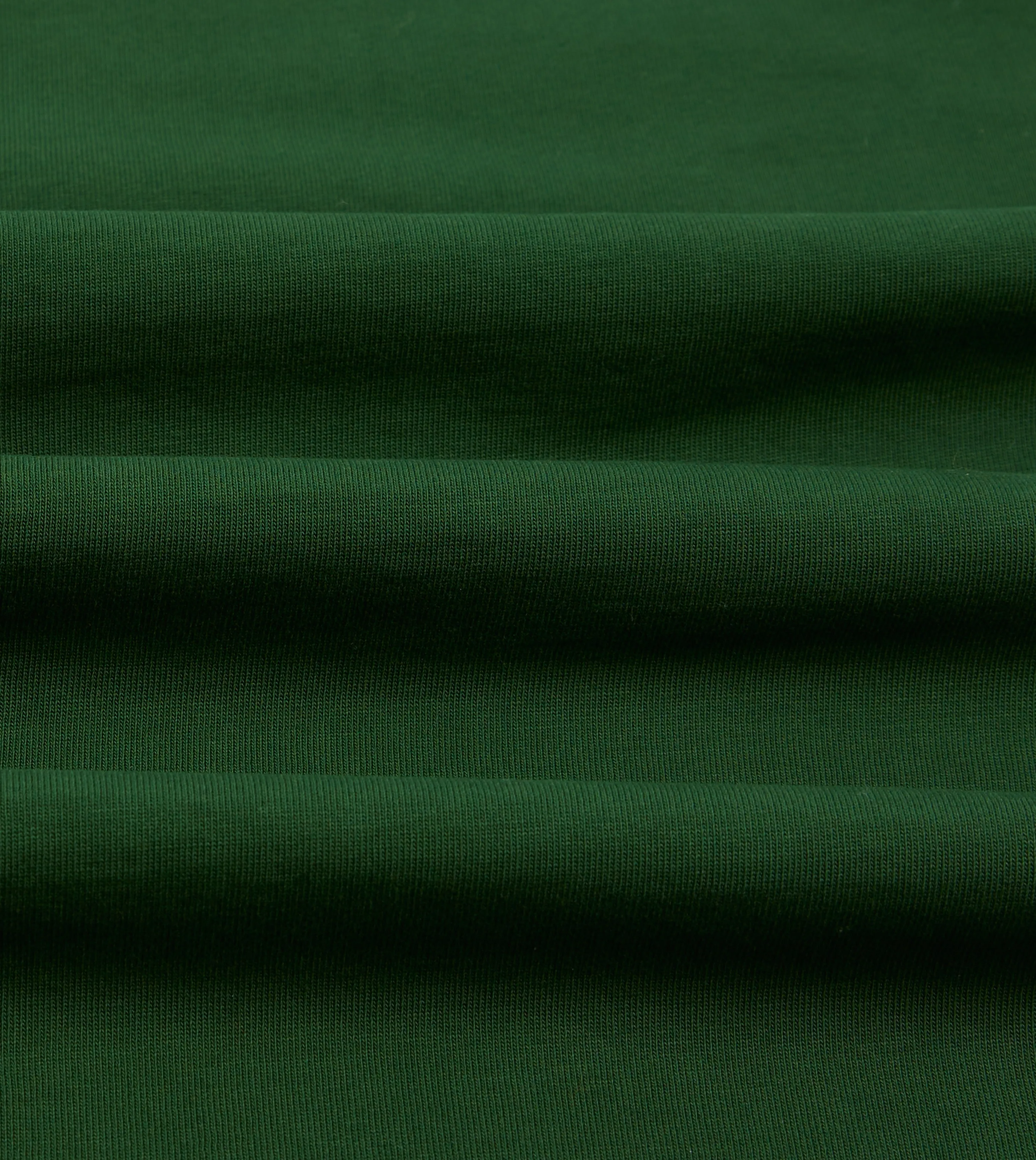 Green Via Ferrata Appliqué Cotton Long-Sleeve Hiking T-Shirt