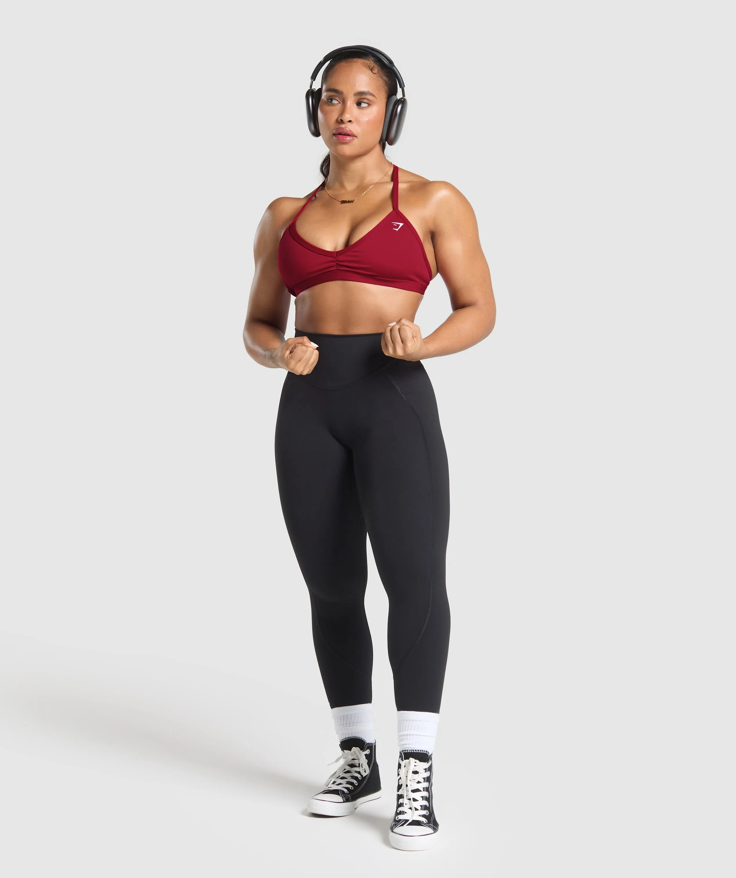 Gymshark Minimal Sports Bra - Reps Red