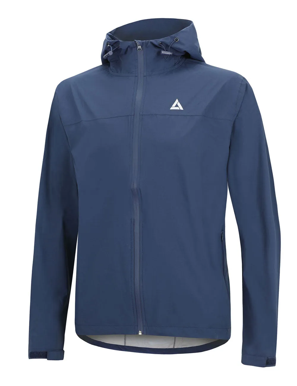 Herren Regenjacke / Fahrradjacke mit Kapuze Pro Line Navy Blau Setprodukt