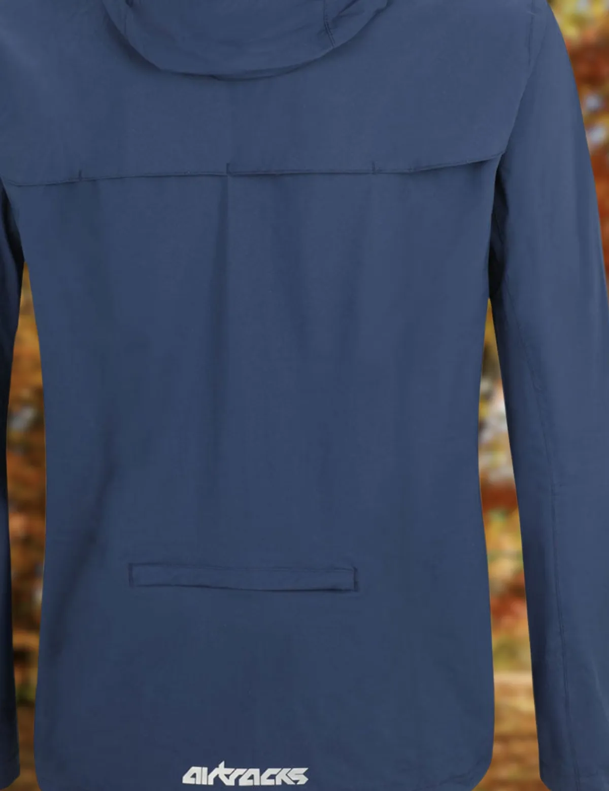 Herren Regenjacke - Fahrradjacke mit Kapuze Pro Line Navy Blau