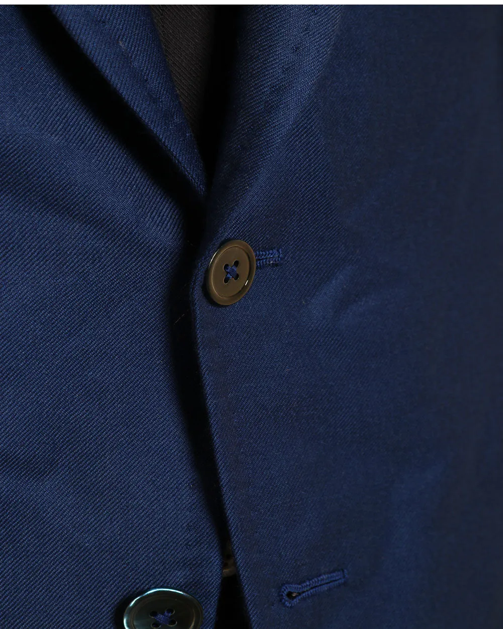 High Blue Cashmere Blend Solid Sportcoat