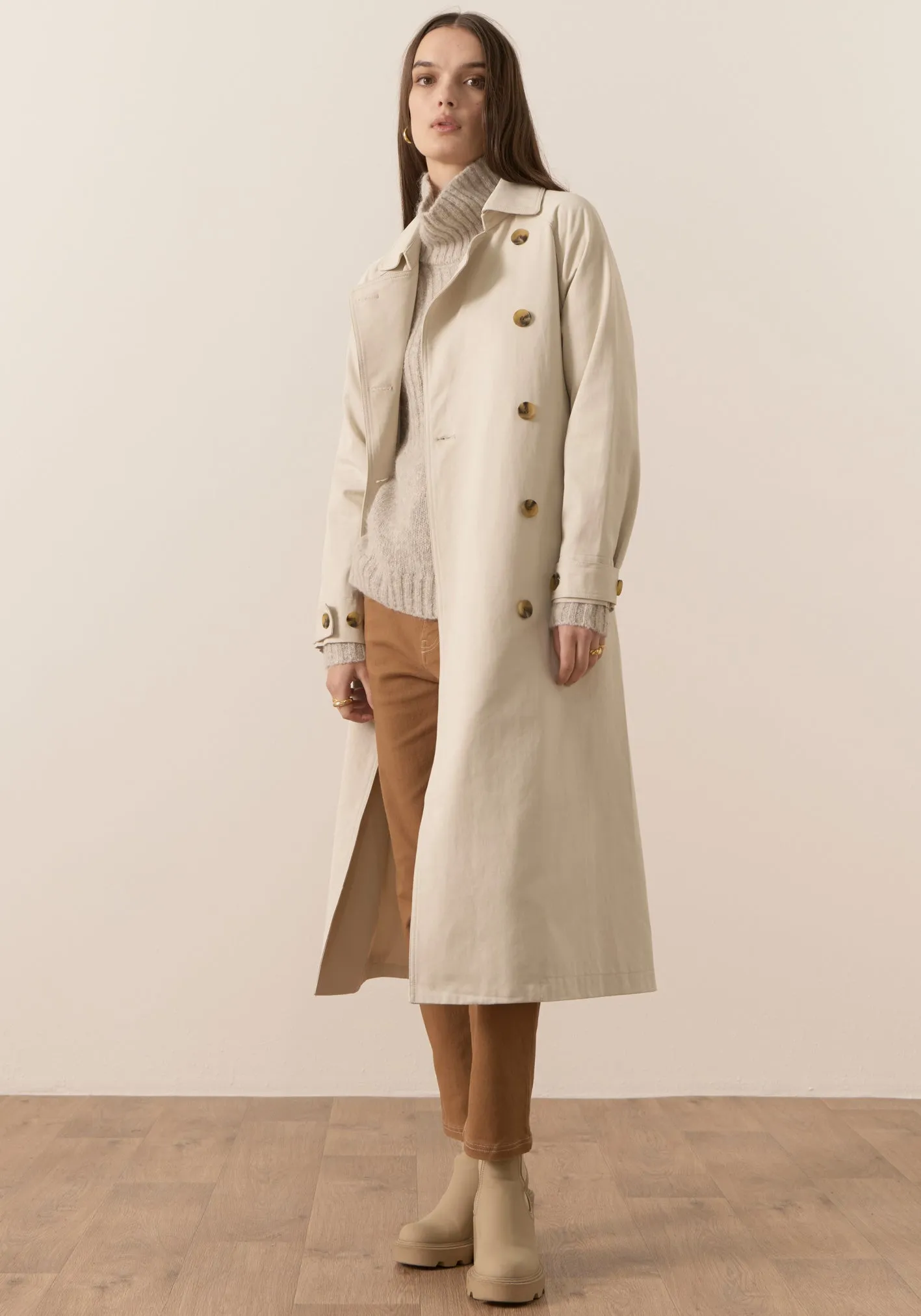 Holland Tencel Trench