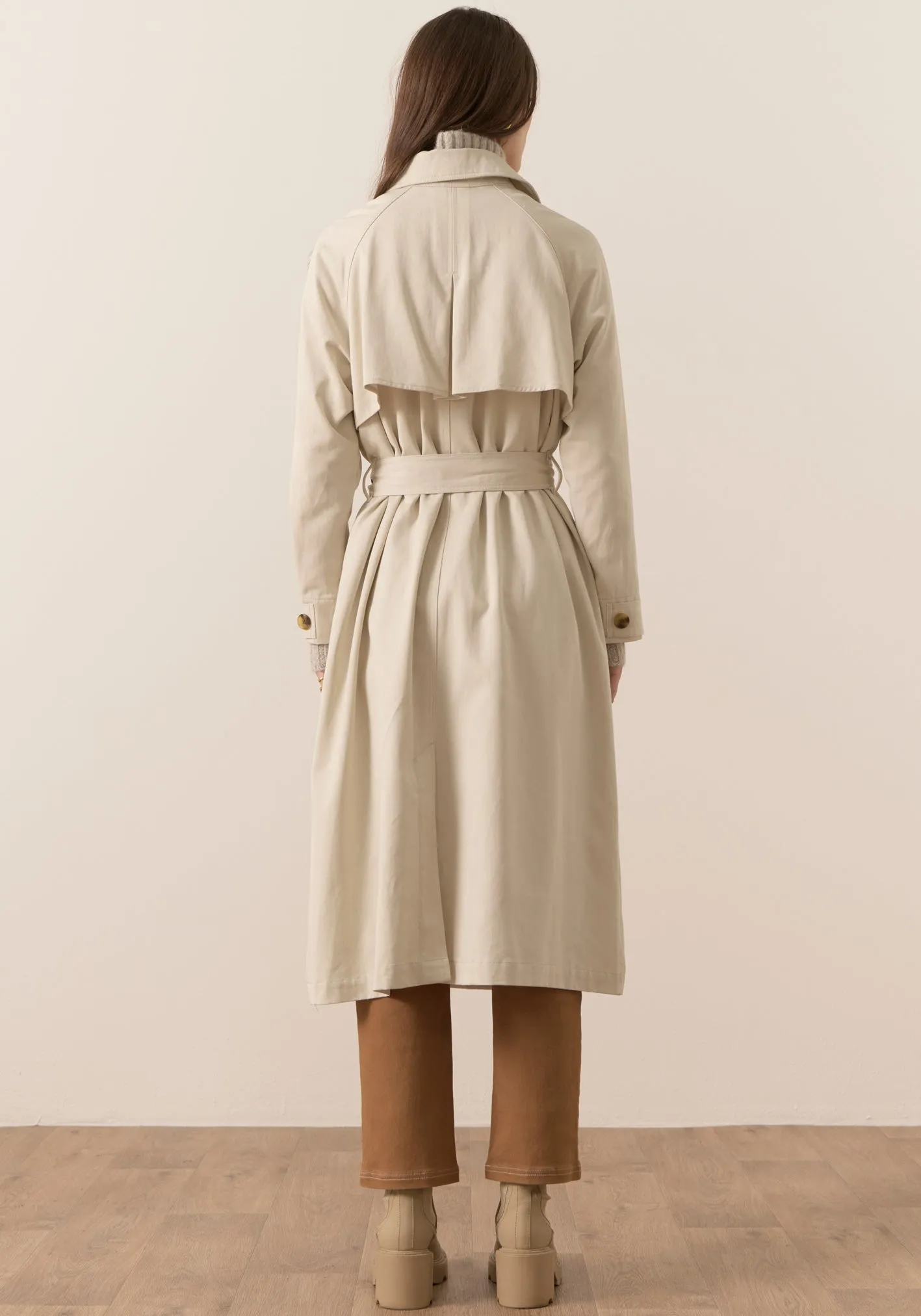 Holland Tencel Trench