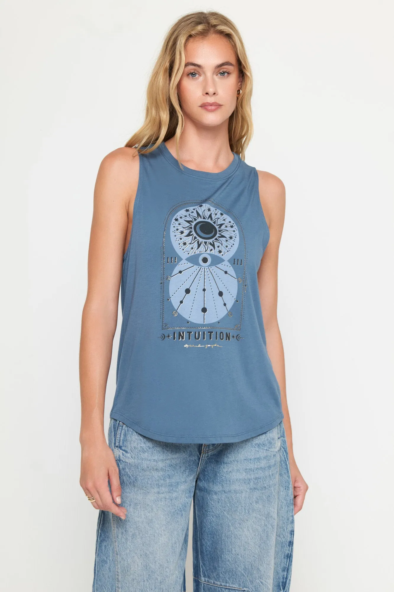 Intuition Jade Muscle Tank