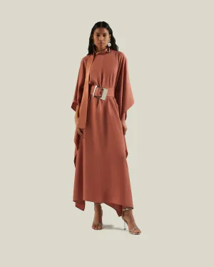 La Luna Kaftan in Terracotta