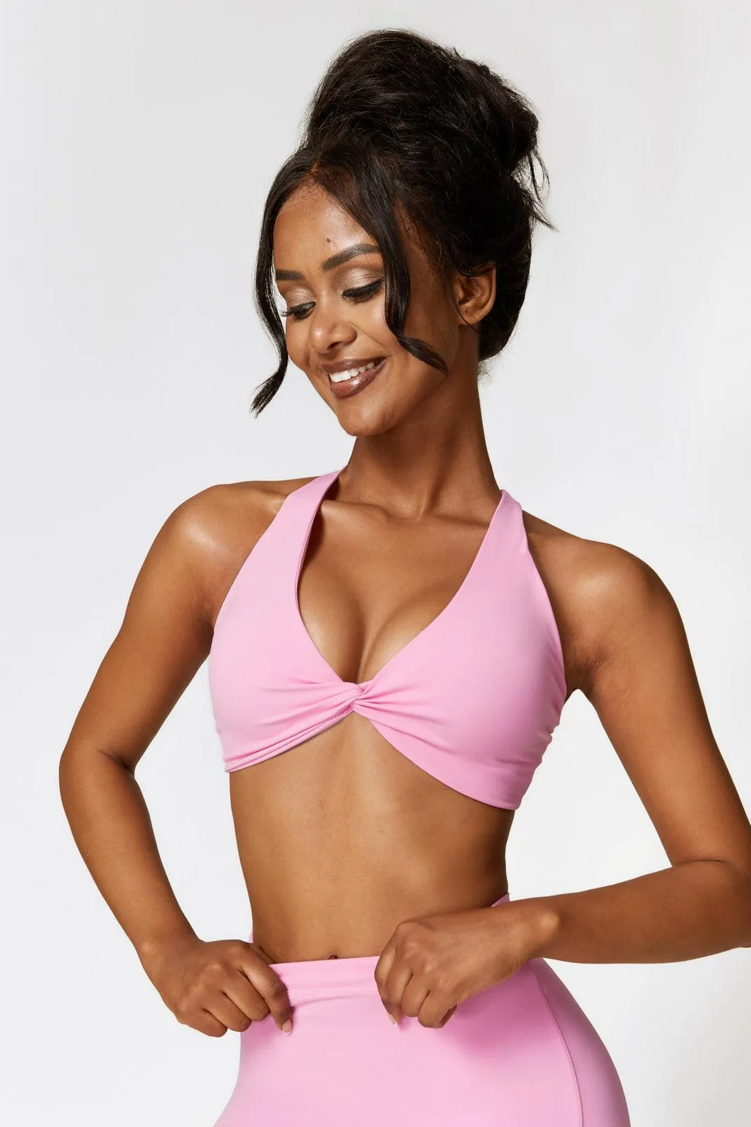 Lilah Sports Bra - Pink