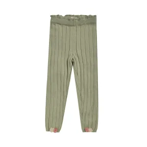 Louise Misha Leggings Moldavia - Cotton - Sauge