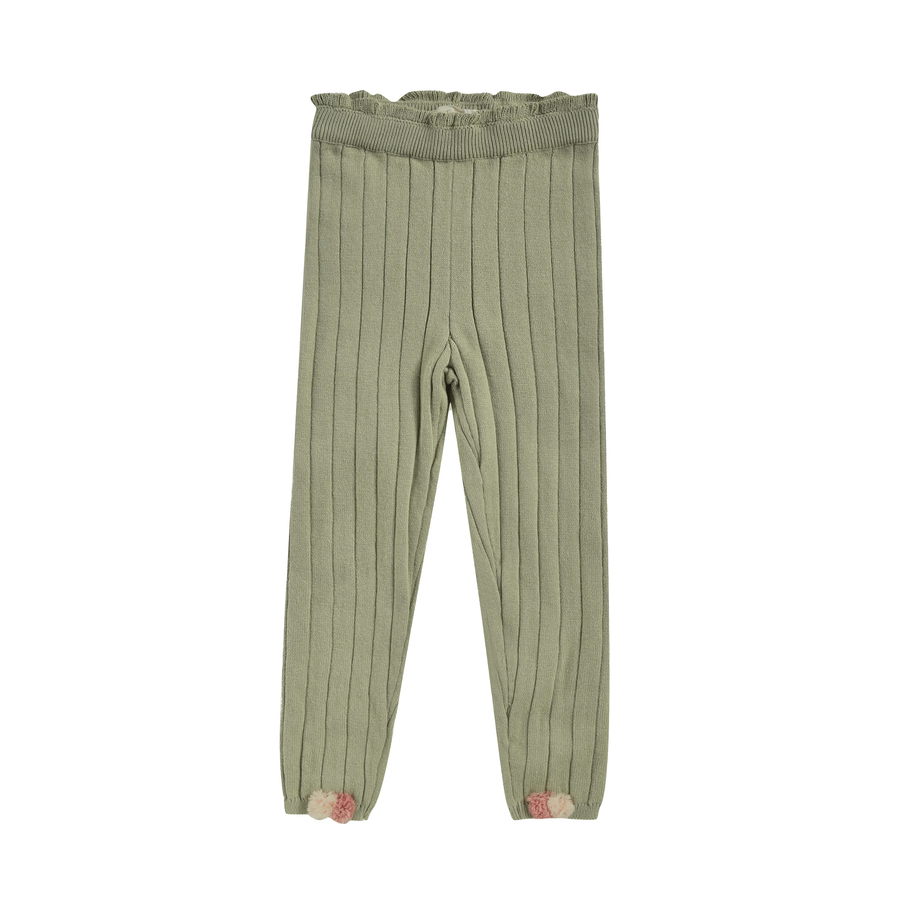 Louise Misha Leggings Moldavia - Cotton - Sauge