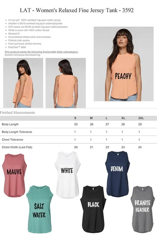 Mama Soft Colored Circle Tank Top