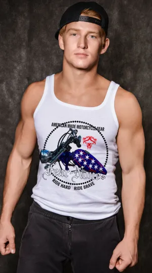 Men's MEN'S SE "BLUE-STAR RIDER" Muscle Shirt