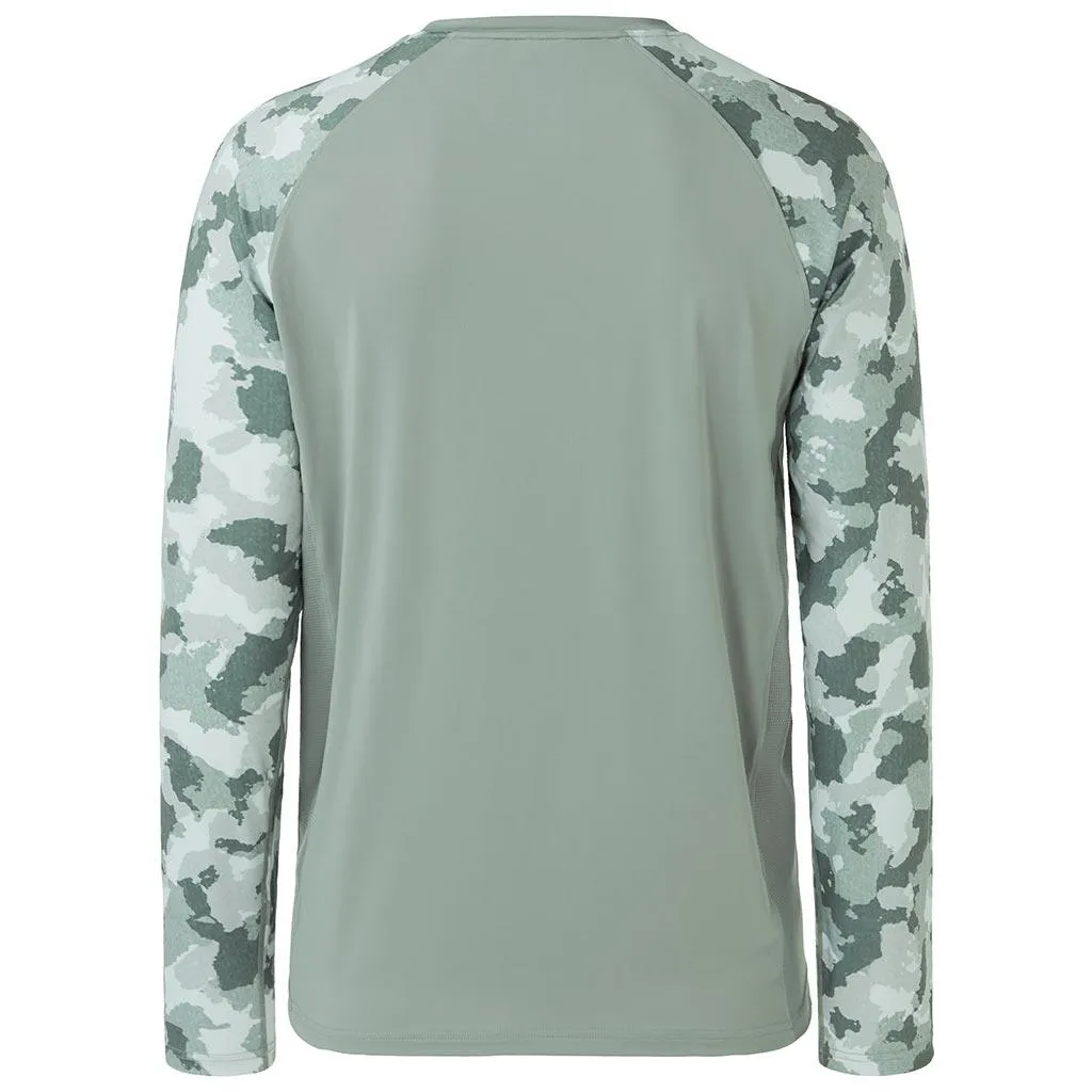 Men's UPF 50  Camo Long Sleeve Fishing Shirt FS08M