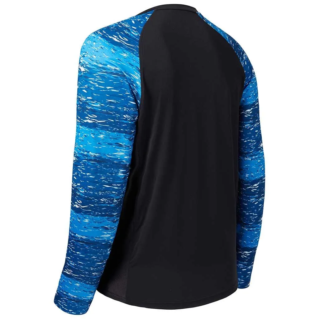 Men's UPF 50  Camo Long Sleeve Fishing Shirt FS08M