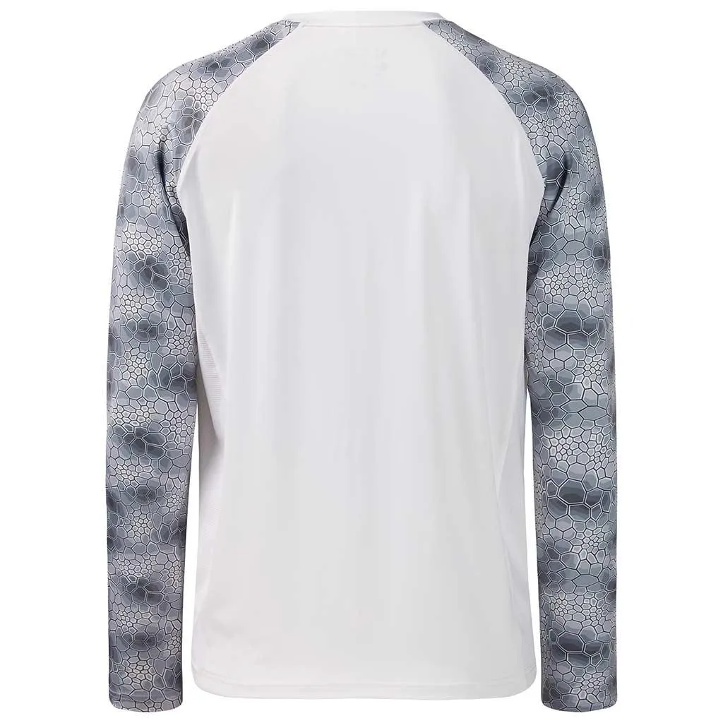 Men's UPF 50  Camo Long Sleeve Fishing Shirt FS08M