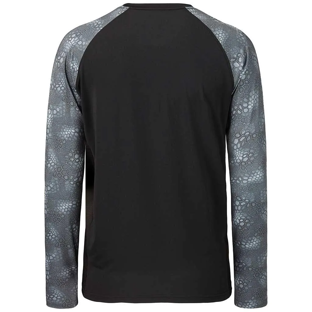 Men's UPF 50  Camo Long Sleeve Fishing Shirt FS08M