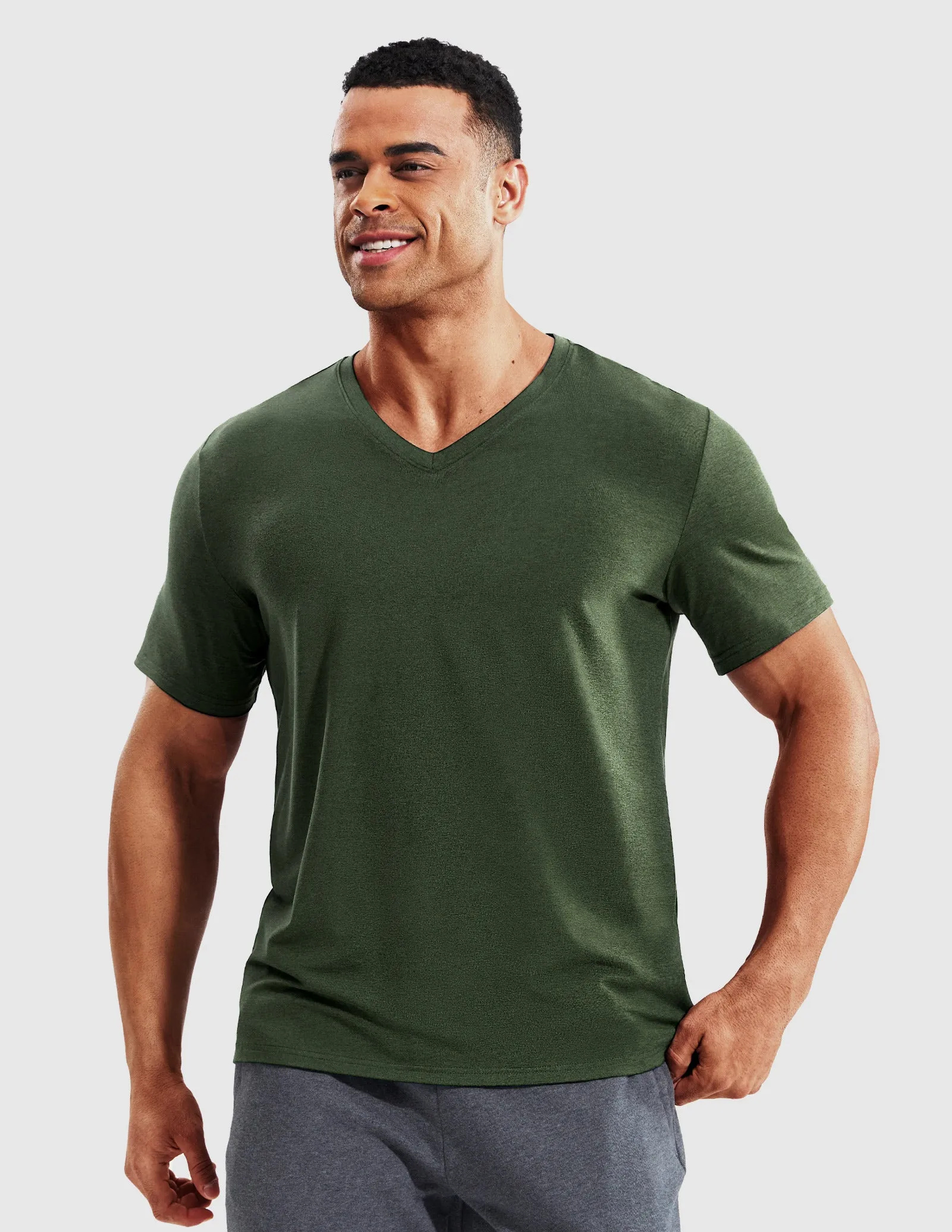 Men’s X-Sofort™ Buttery Soft Dry Fit V-Neck Workout T-Shirt