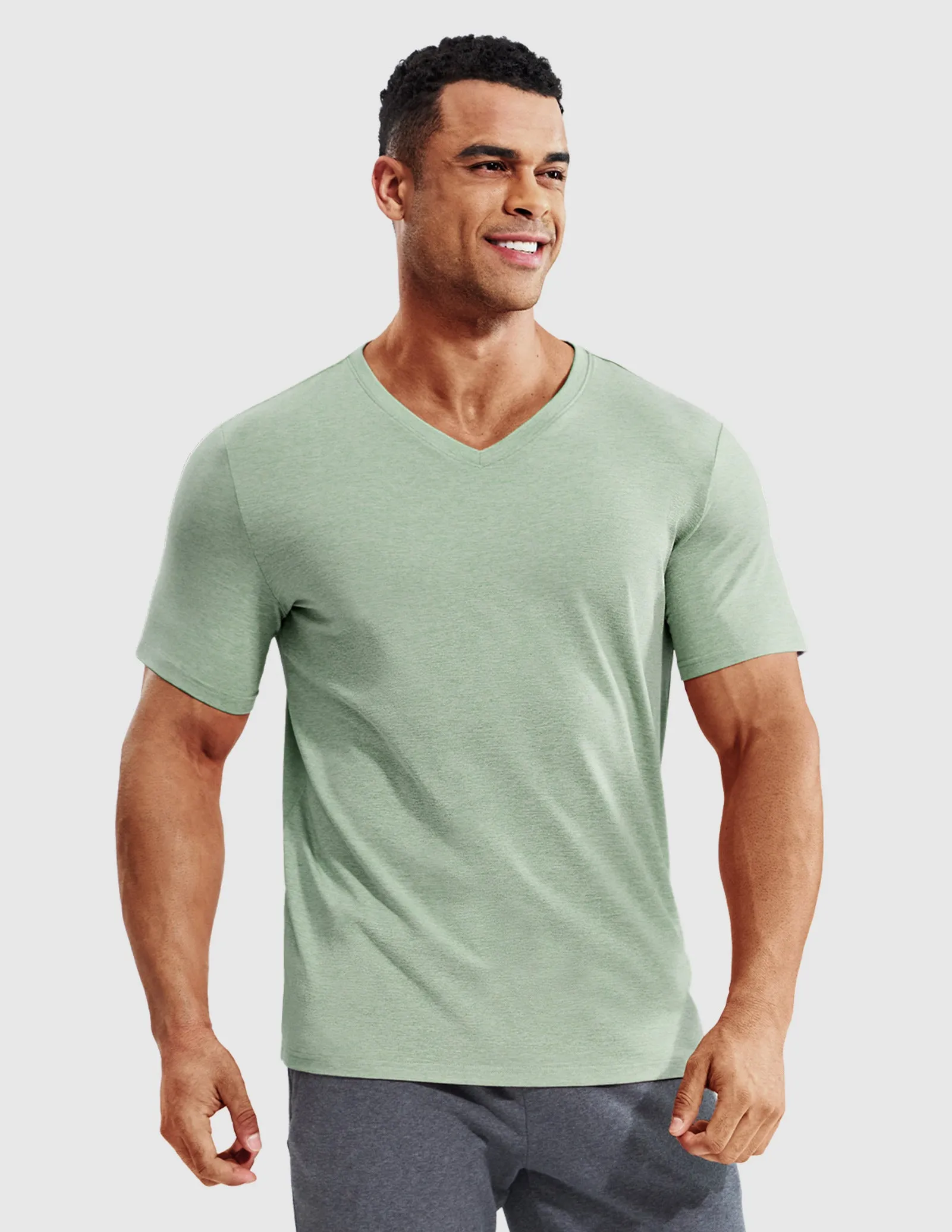 Men’s X-Sofort™ Buttery Soft Dry Fit V-Neck Workout T-Shirt