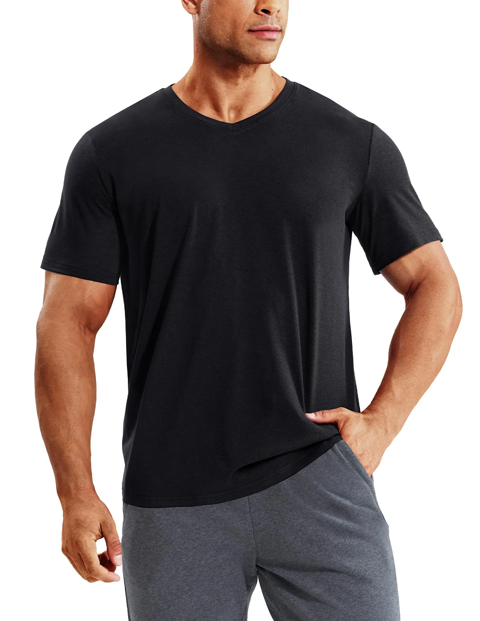 Men’s X-Sofort™ Buttery Soft Dry Fit V-Neck Workout T-Shirt