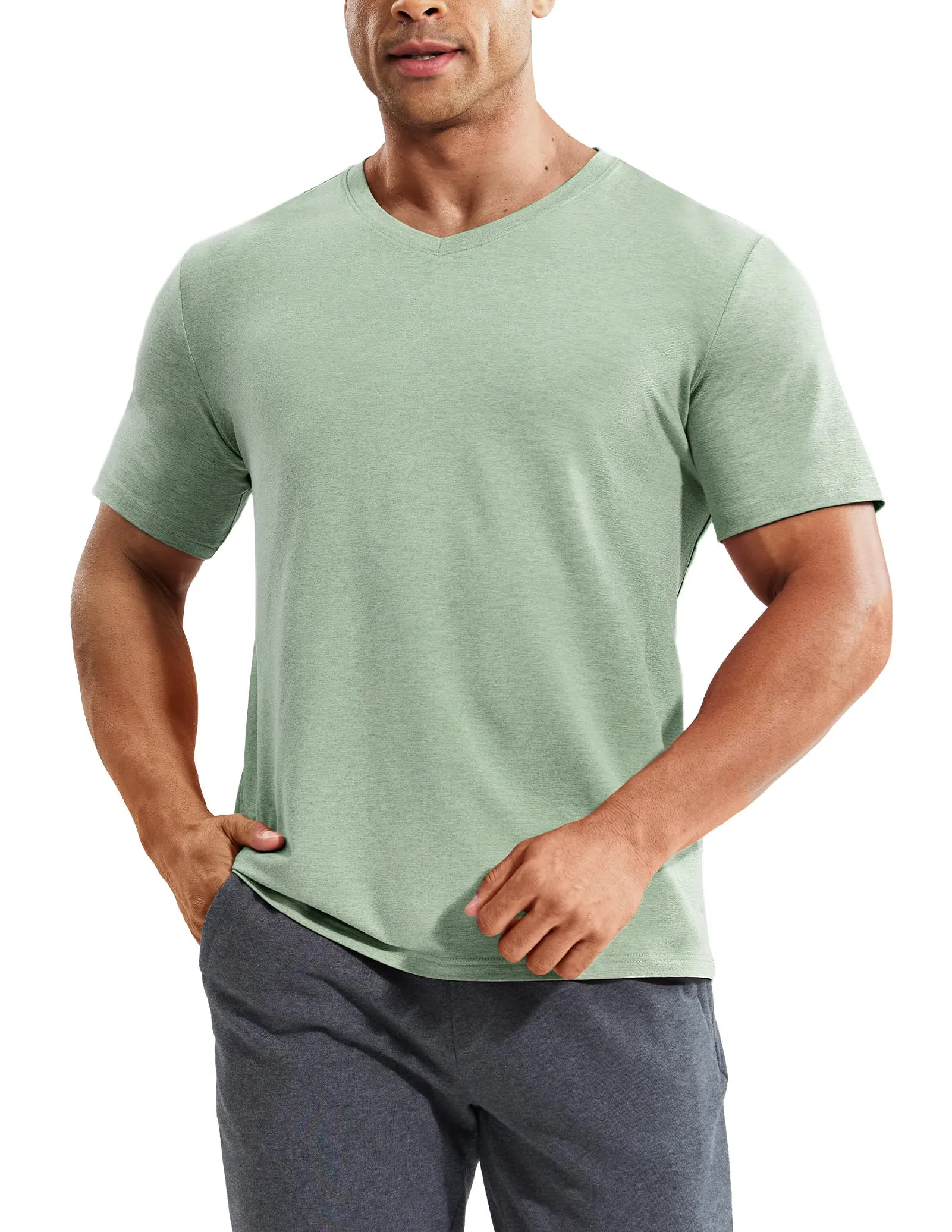 Men’s X-Sofort™ Buttery Soft Dry Fit V-Neck Workout T-Shirt
