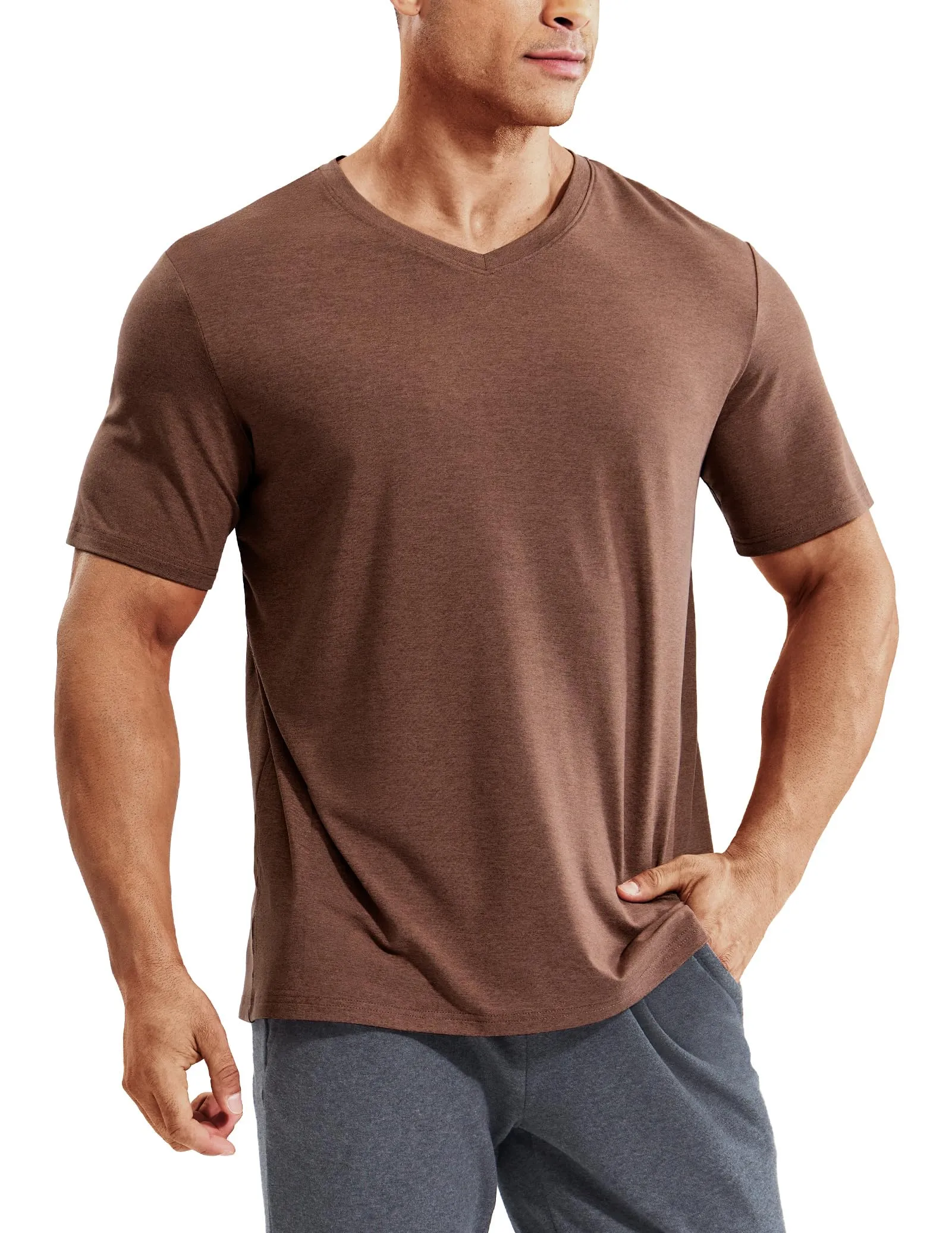 Men’s X-Sofort™ Buttery Soft Dry Fit V-Neck Workout T-Shirt