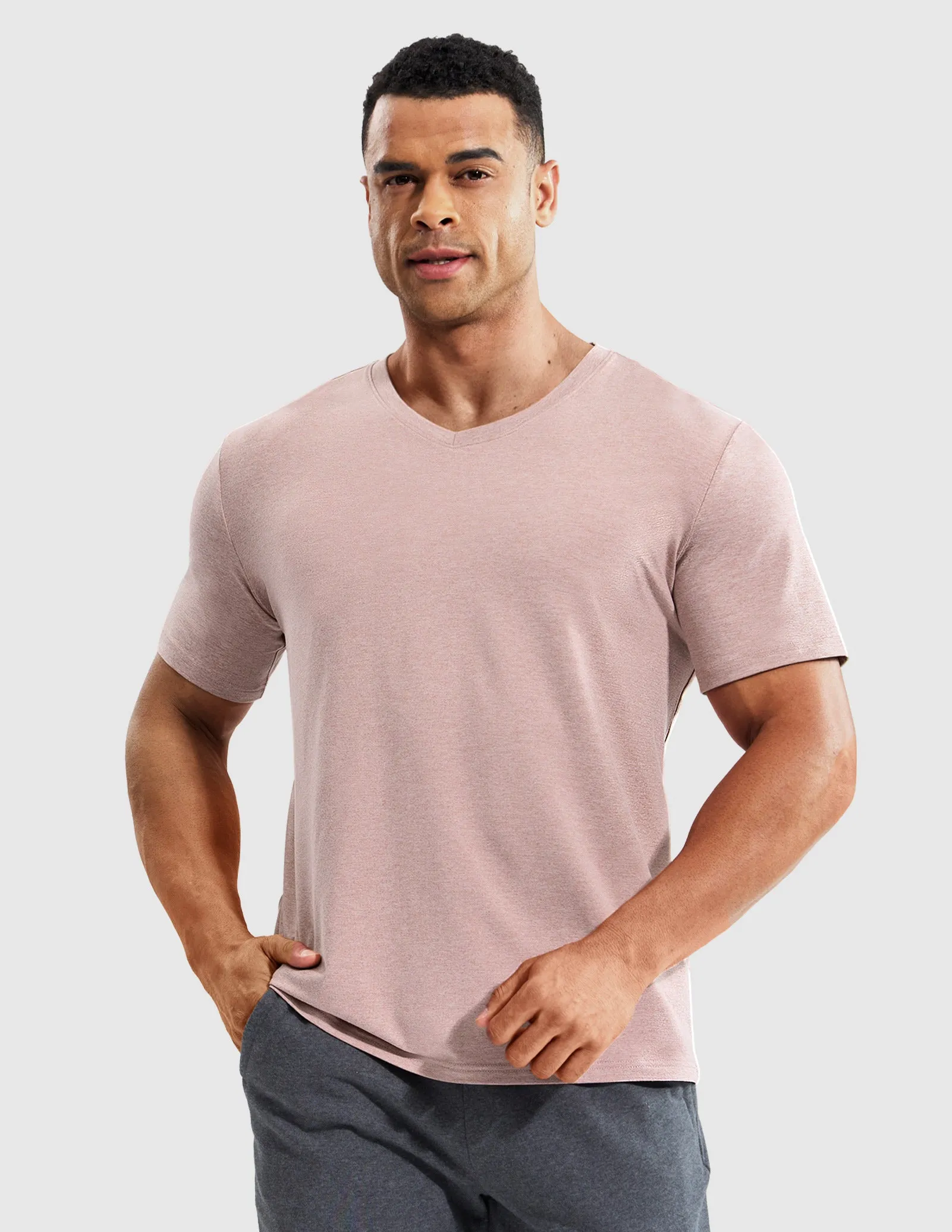 Men’s X-Sofort™ Buttery Soft Dry Fit V-Neck Workout T-Shirt