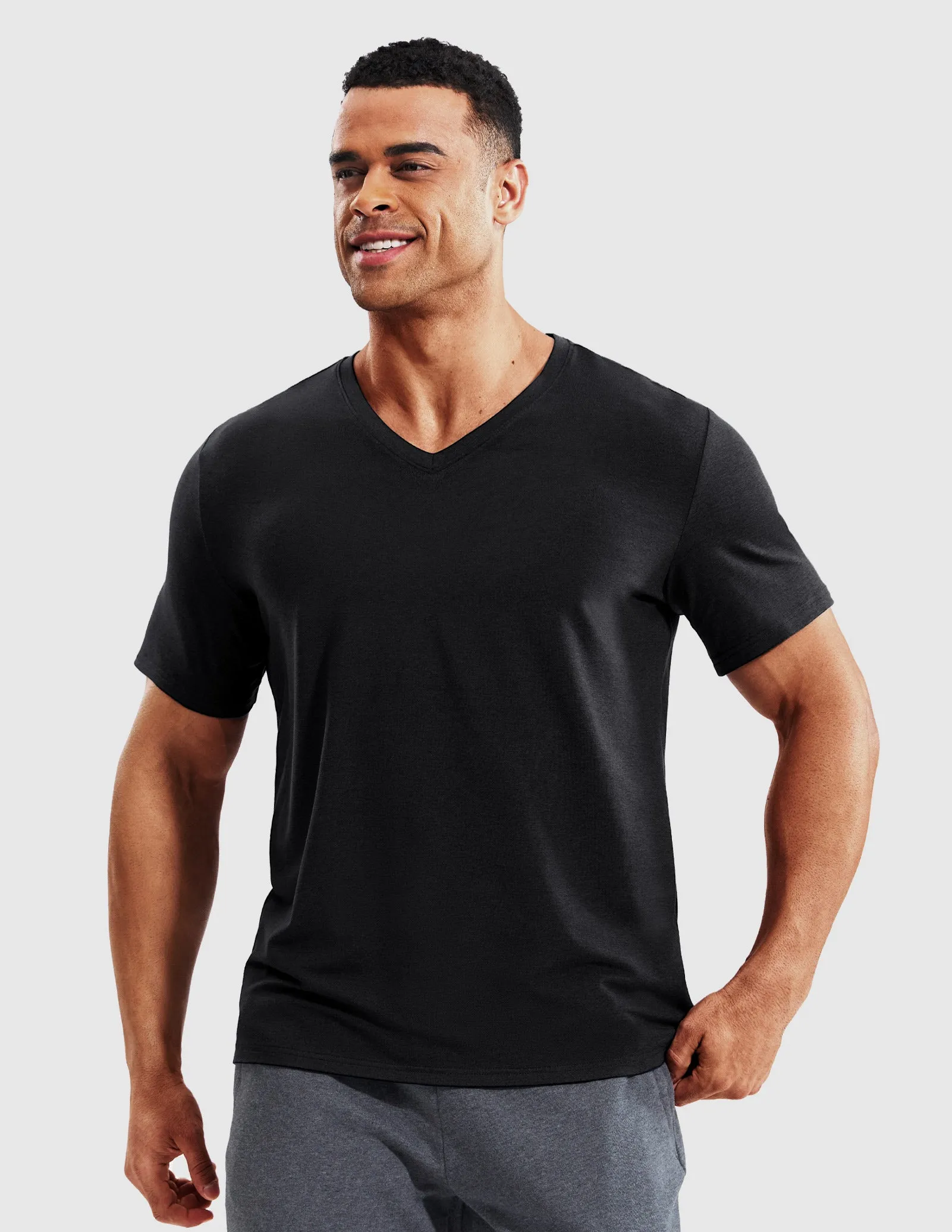Men’s X-Sofort™ Buttery Soft Dry Fit V-Neck Workout T-Shirt
