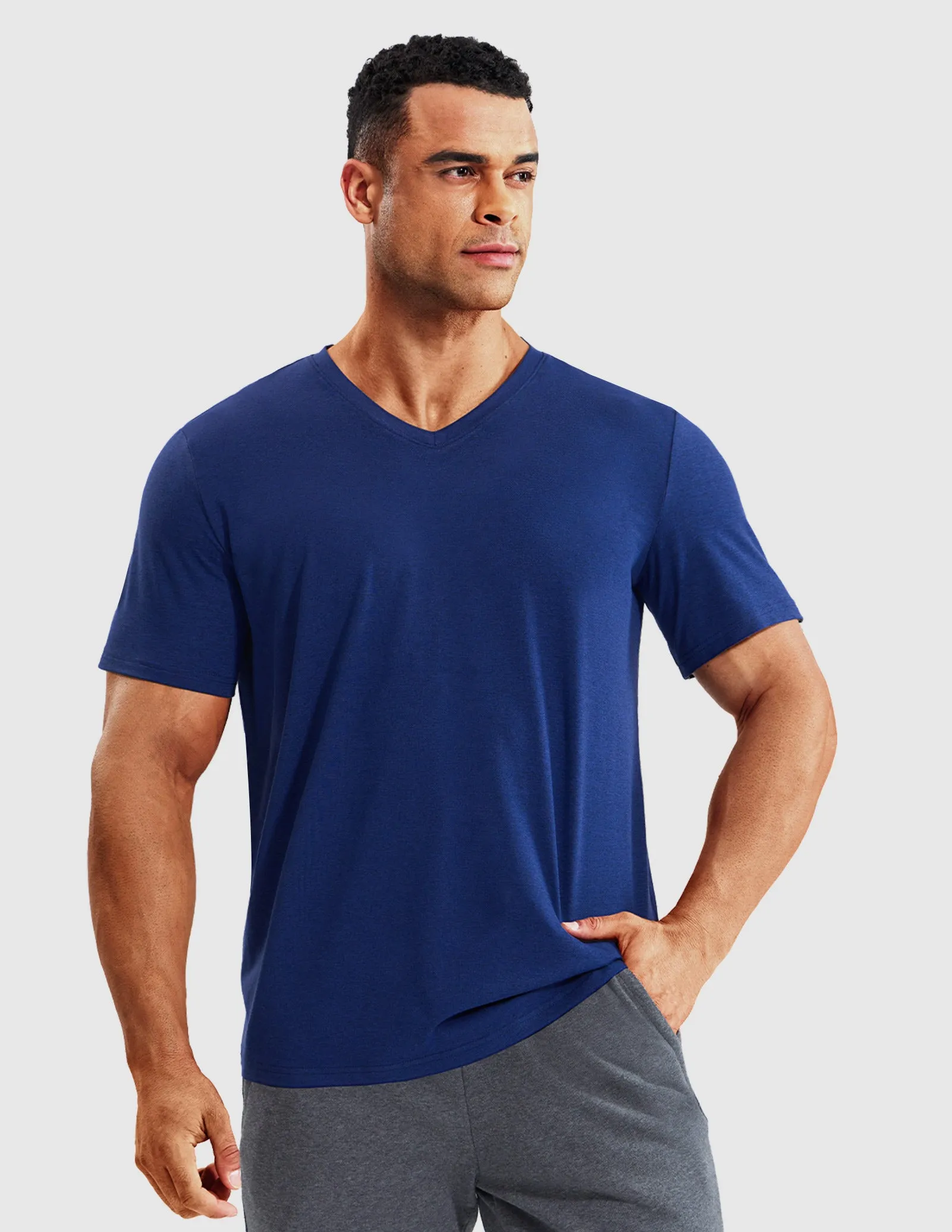 Men’s X-Sofort™ Buttery Soft Dry Fit V-Neck Workout T-Shirt